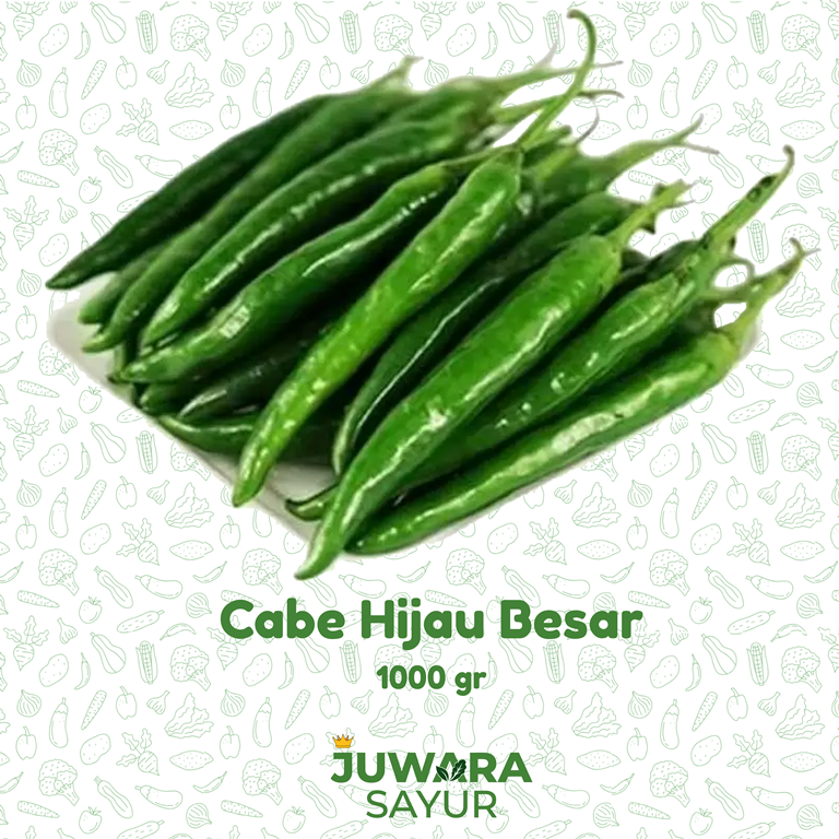 CABE HIJAU BESAR 1000 gr