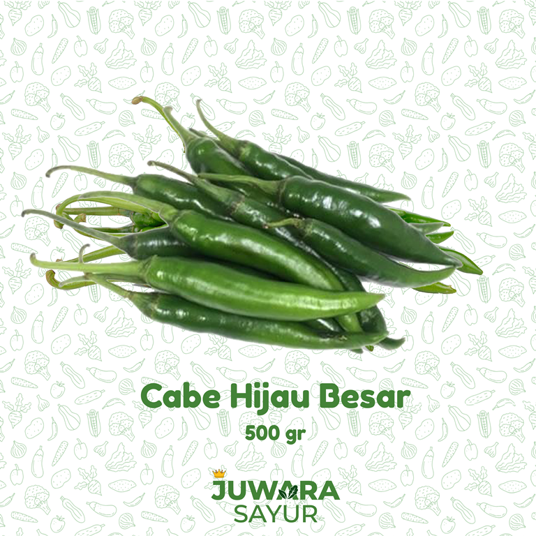 CABE HIJAU BESAR 500 gr