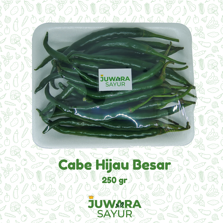 CABE HIJAU BESAR 250 gr