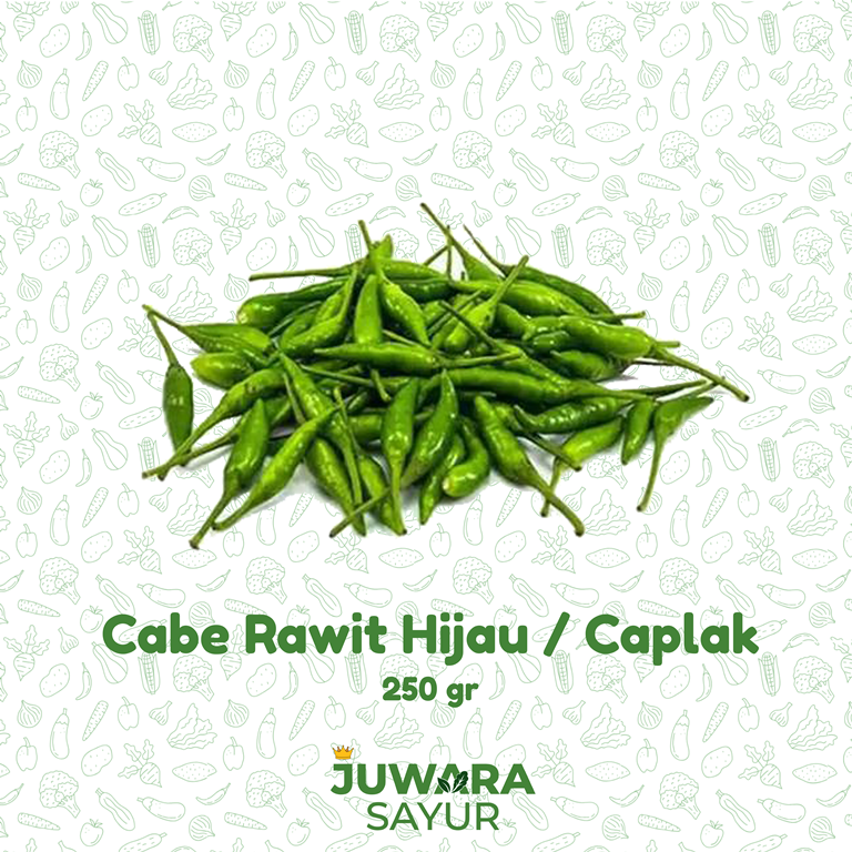 CABE RAWIT HIJAU 250 gr
