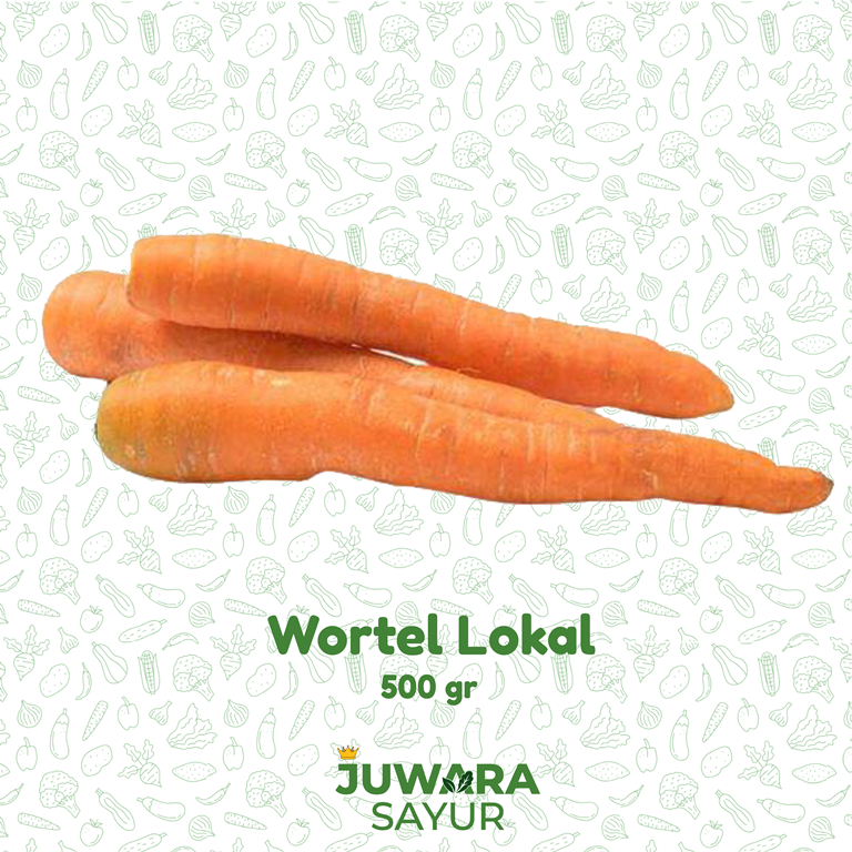 WORTEL LOKAL 500 gr