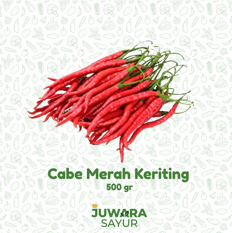CABE MERAH KERITING 500 gr