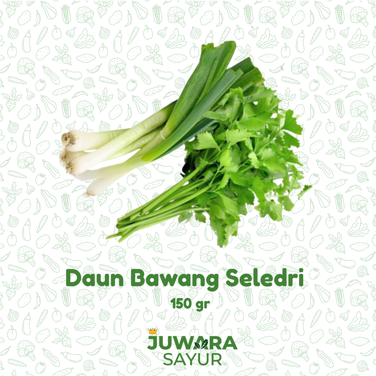 PAKET DAUN BAWANG SELEDRY 150 gr