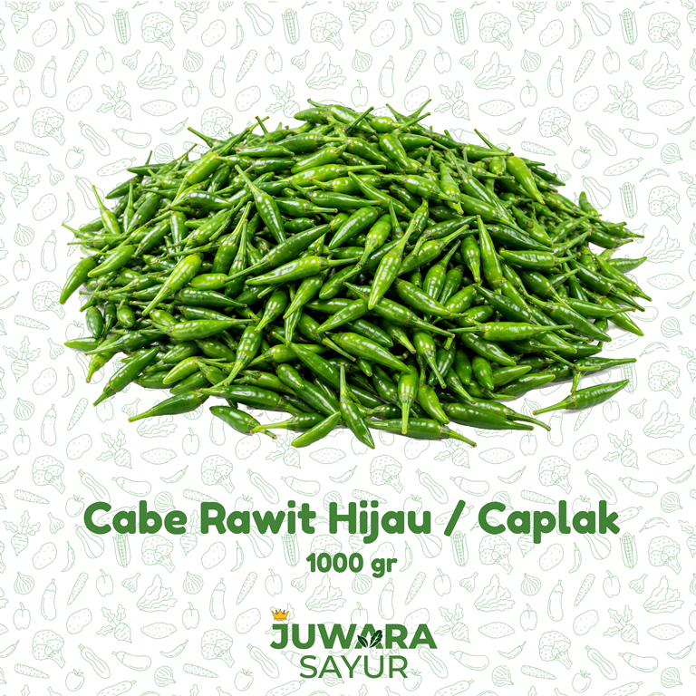 CABE RAWIT HIJAU 1000 gr