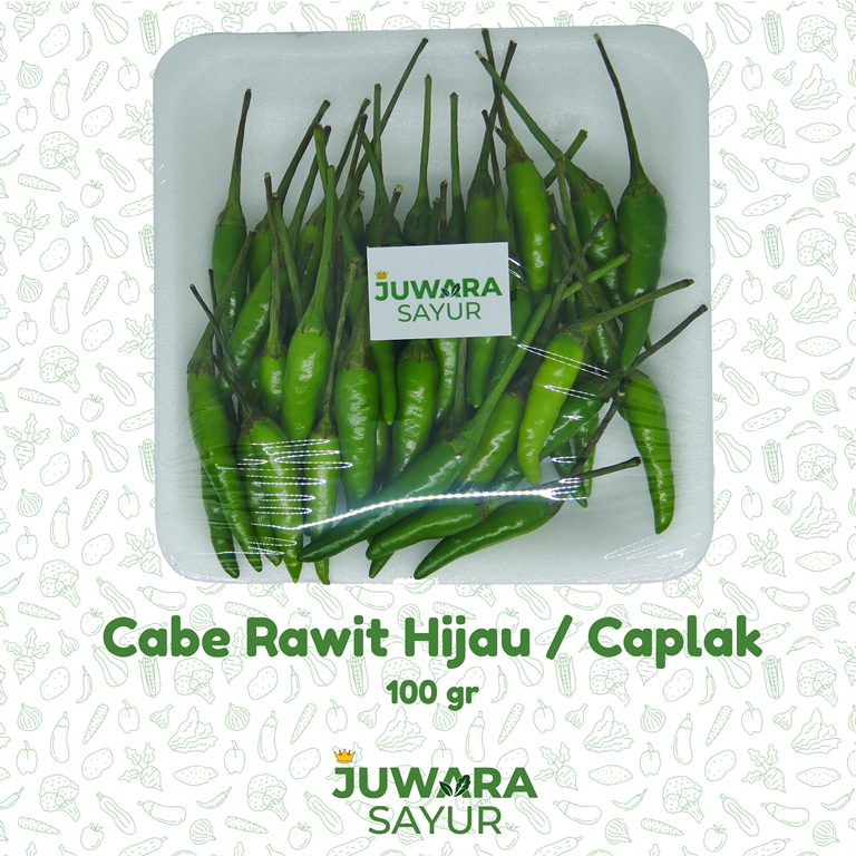 CABE RAWIT HIJAU 100 gr